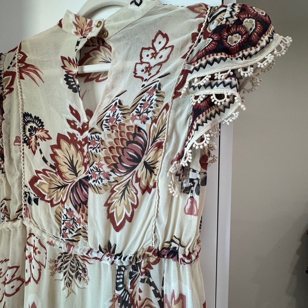 FARM Rio Sand Aura Floral Mini Dress - Picture 7 of 16